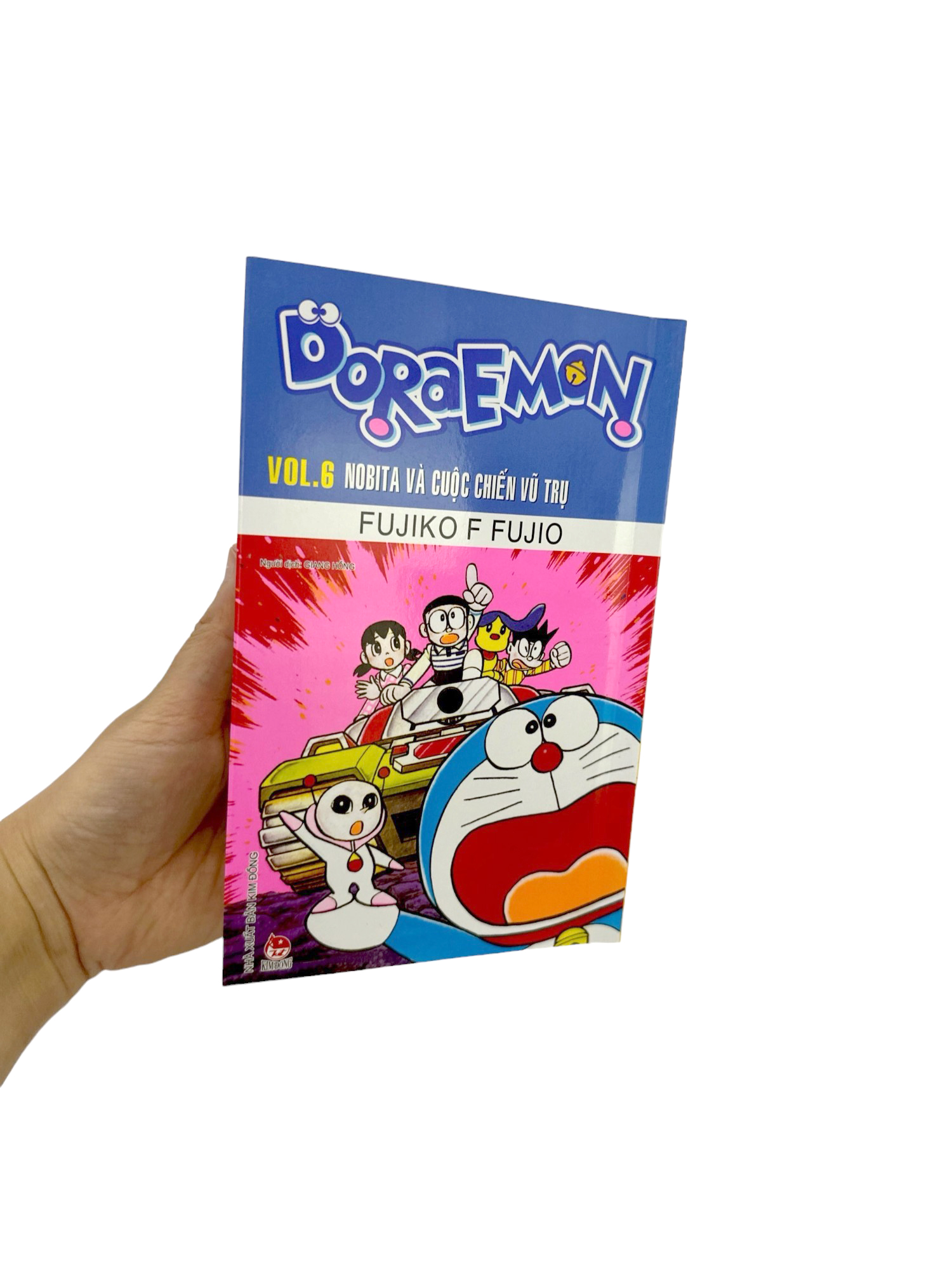 bộ doraemon - truyện dài - tập 6 - nobita và cuộc chiến vũ trụ (tái bản 2023)