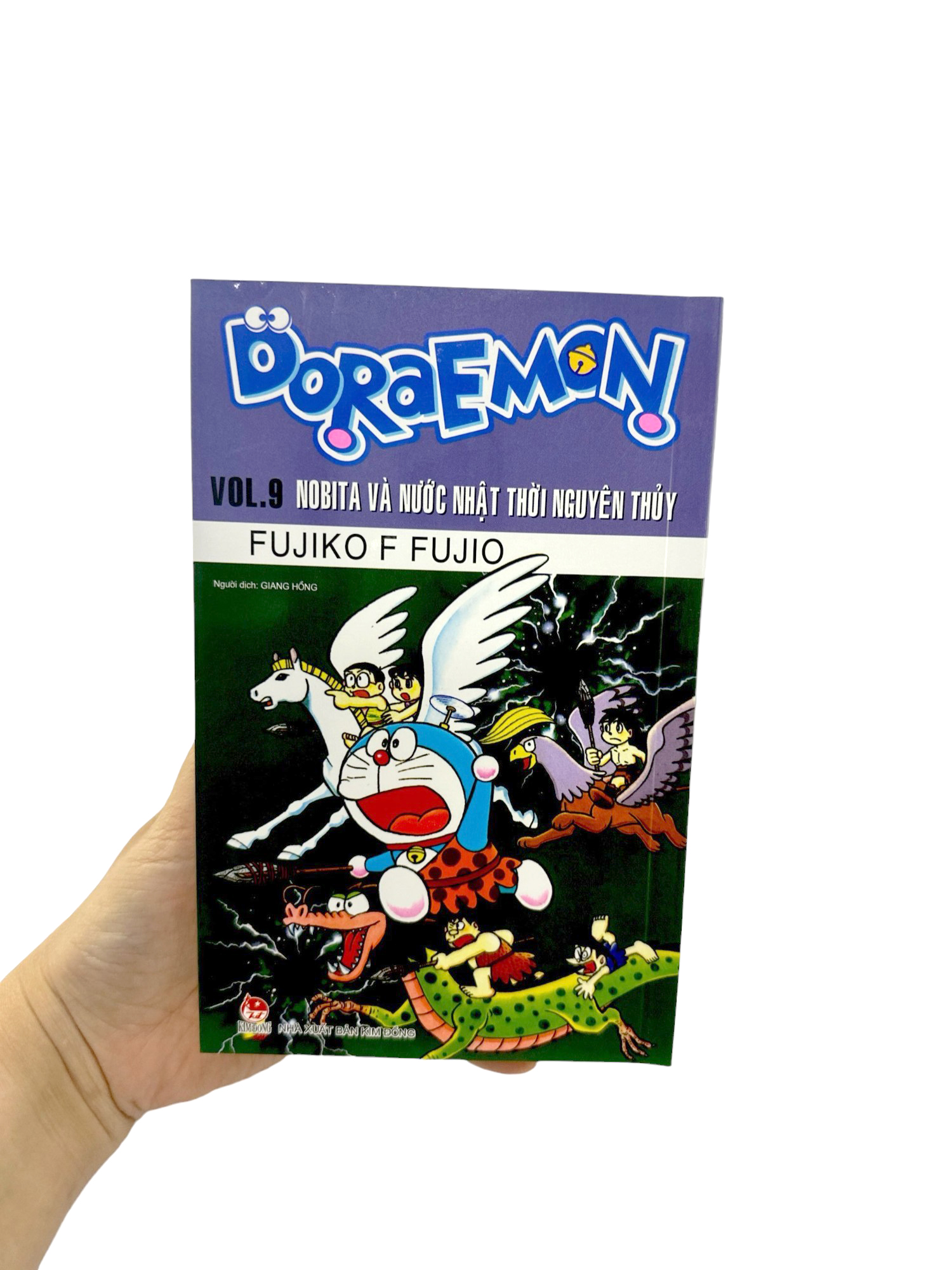 bộ doraemon - truyện dài - tập 9 - nobita và nước nhật thời nguyên thủy (tái bản 2023)