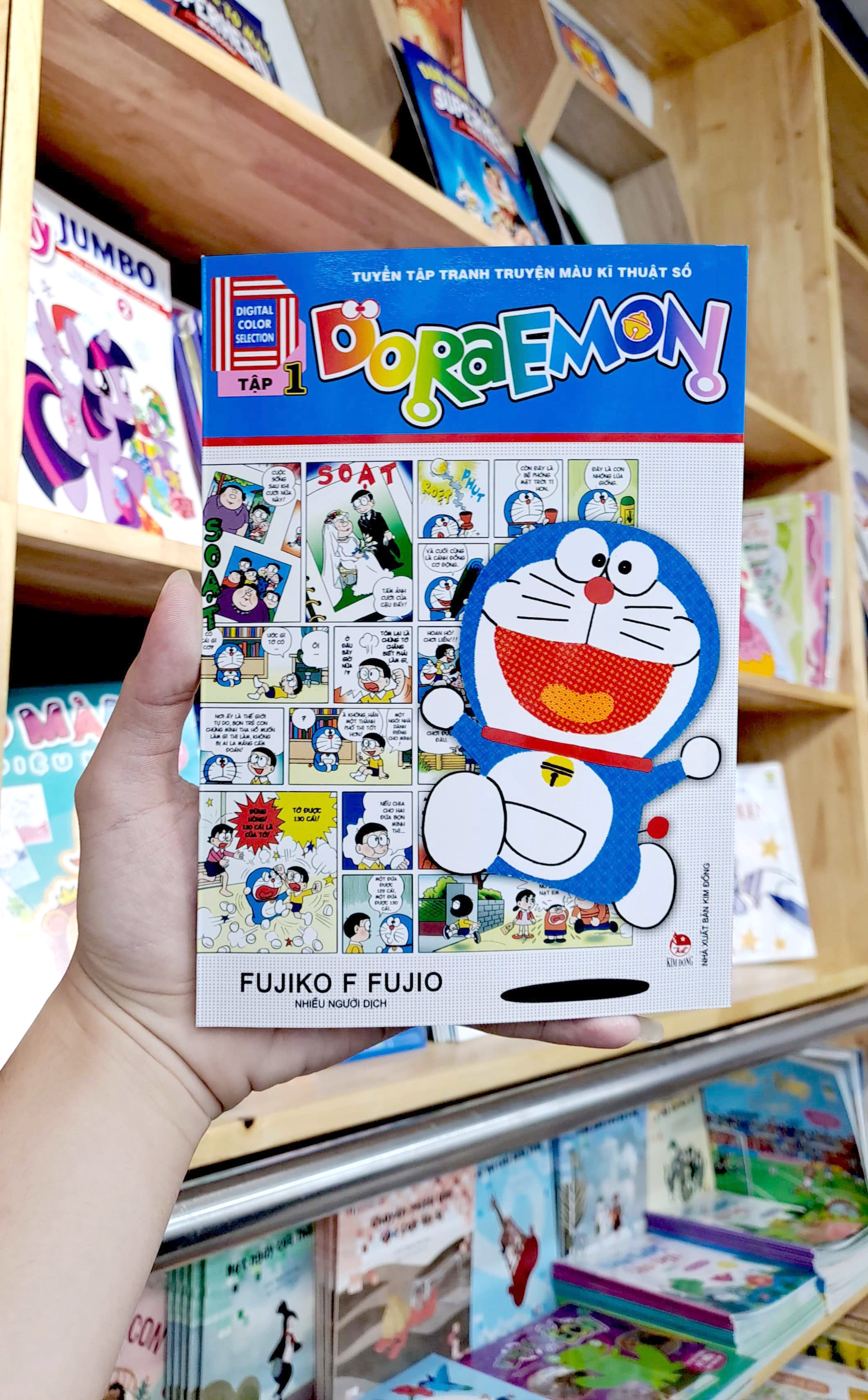 bộ doraemon - tuyển tập tranh truyện màu kĩ thuật số - tập 1 (tái bản 2023)