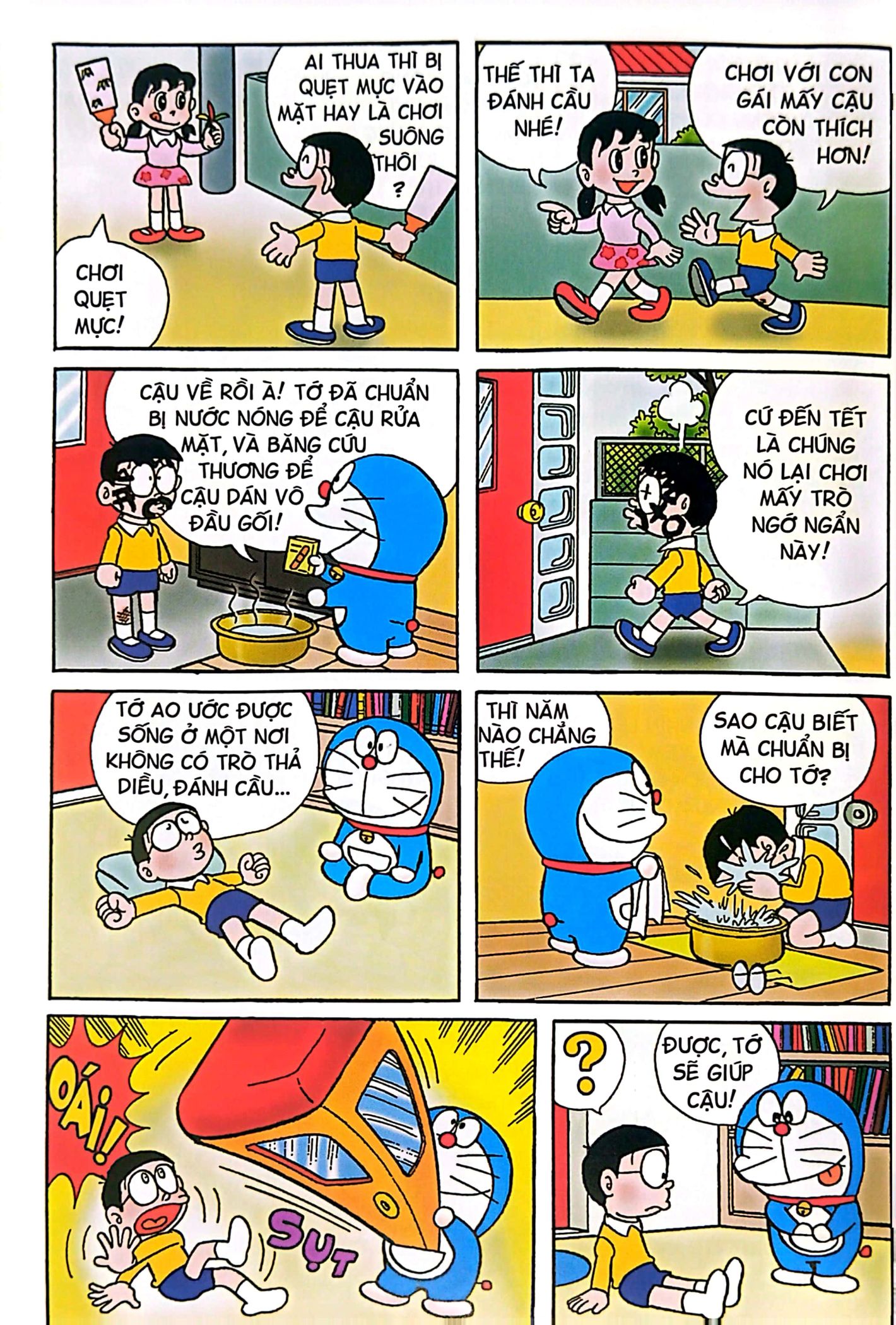 bộ doraemon - tuyển tập tranh truyện màu kĩ thuật số - tập 3 (tái bản 2023)