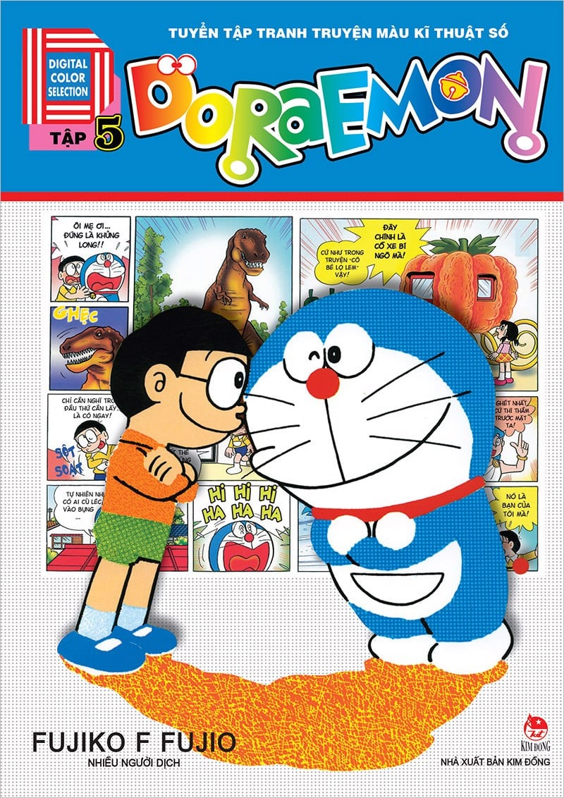 bộ doraemon - tuyển tập tranh truyện màu kĩ thuật số - tập 5 (tái bản 2023)