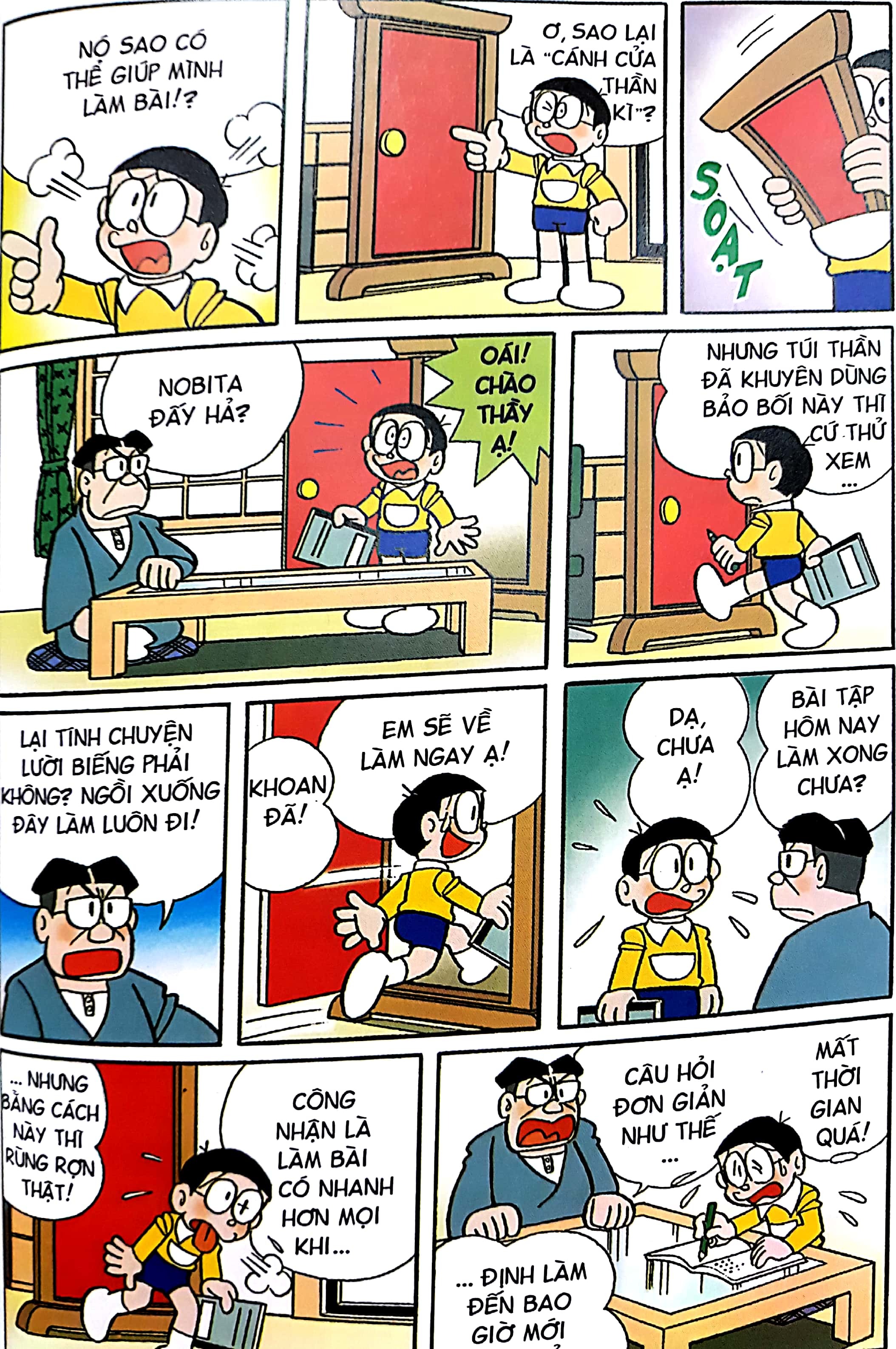 bộ doraemon - tuyển tập tranh truyện màu kĩ thuật số - tập 5 (tái bản 2023)