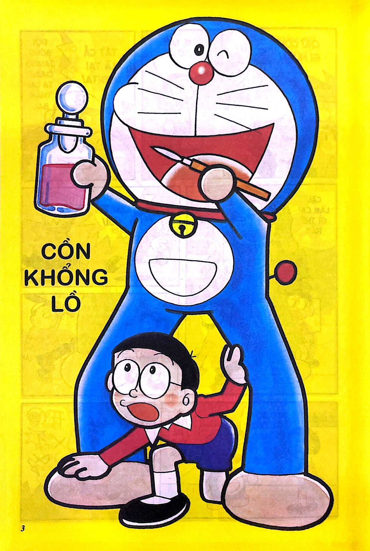 bộ doraemon - tuyển tập tranh truyện màu - tập 3 (tái bản 2023)