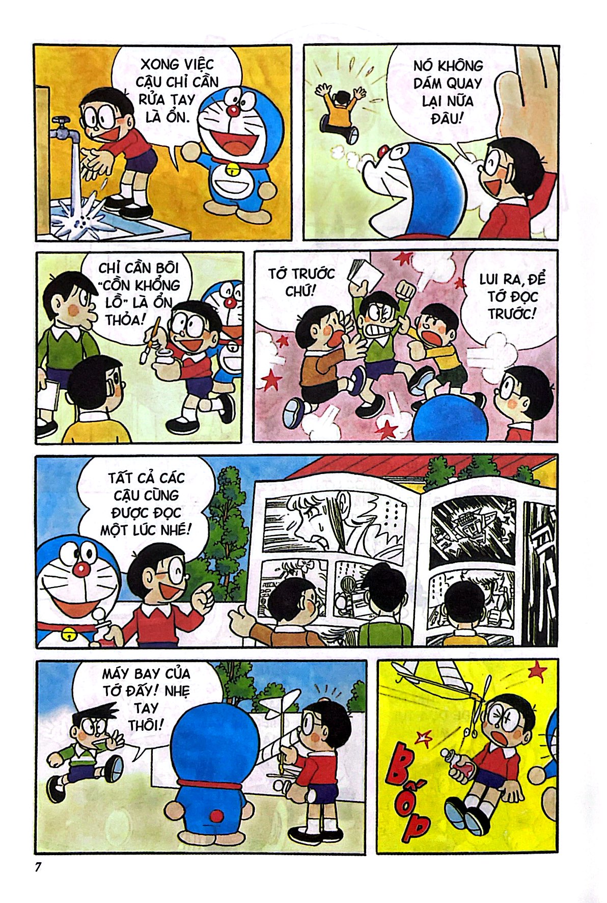 bộ doraemon - tuyển tập tranh truyện màu - tập 3 (tái bản 2023)