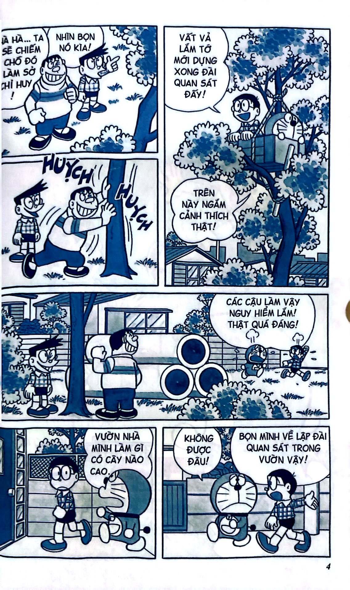 bộ doraemon - tuyển tập tranh truyện màu - tập 4 (tái bản 2023)