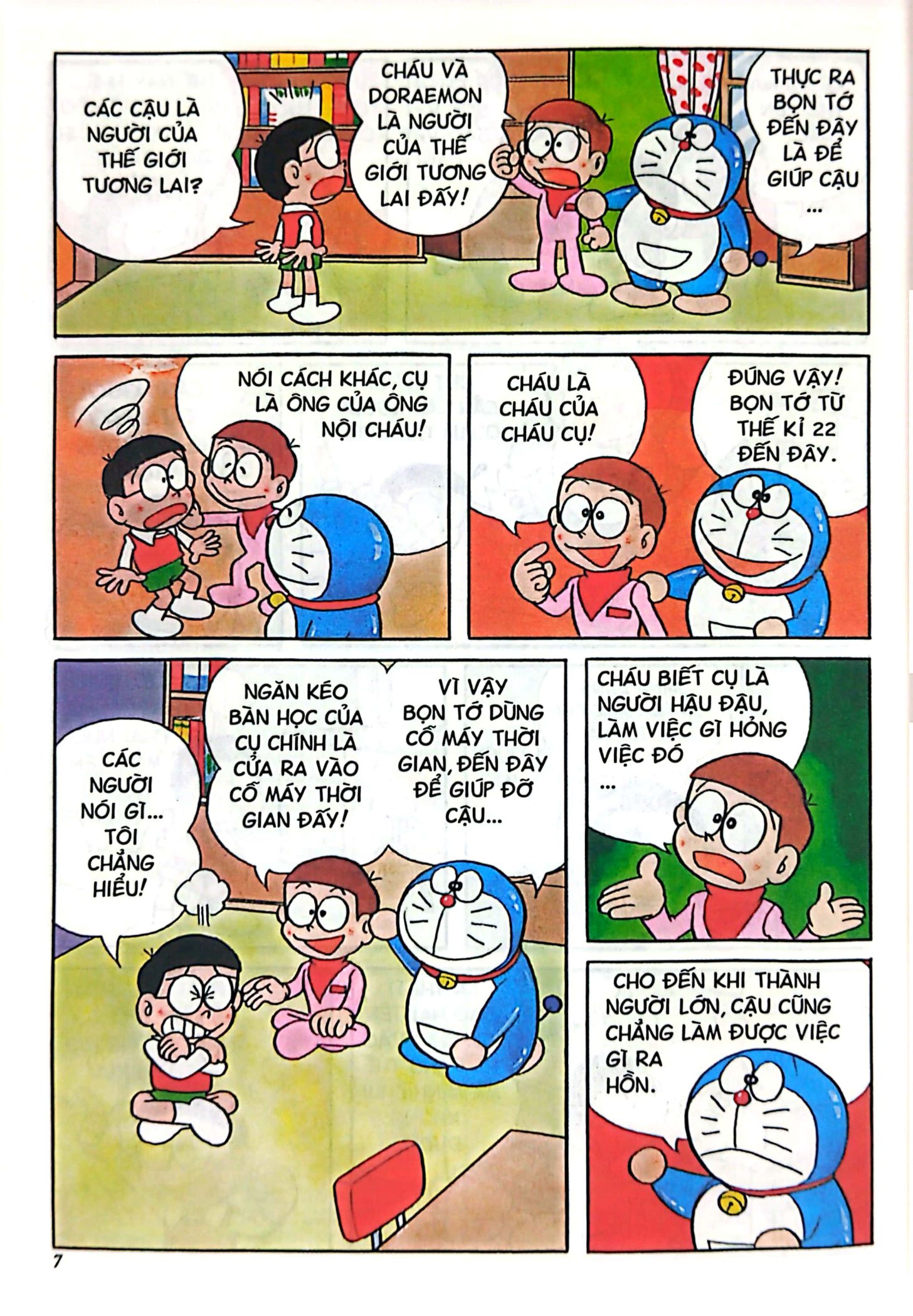 bộ doraemon - tuyển tập tranh truyện màu - tập 5 (tái bản 2023)
