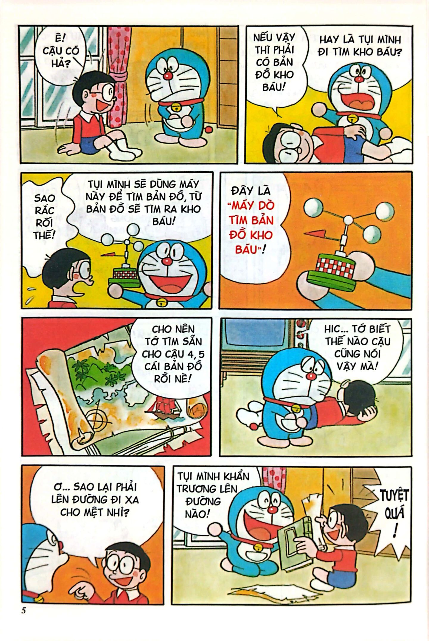 bộ doraemon - tuyển tập tranh truyện màu - tập 6 (tái bản 2023)