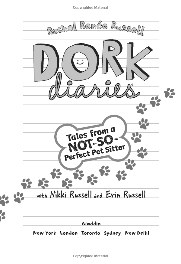 bộ dork diaries 10 : tales from a not-so-perfect pet sitter (hardcover)