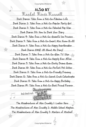 bộ dork diaries 3 -tales from a not-so-talented pop star (hardcover)