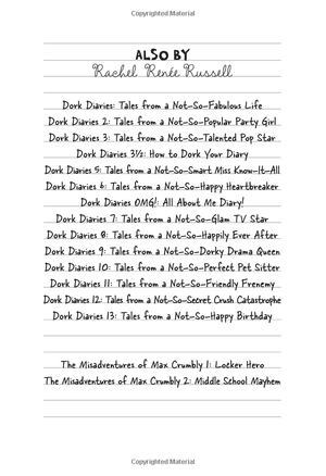 bộ dork diaries 4 -tales from a not-so-graceful ice princess (hardcover)