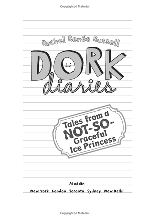 bộ dork diaries 4 -tales from a not-so-graceful ice princess (hardcover)