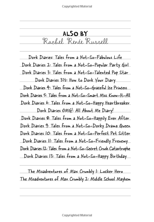 Bo
						
										
										Dork Diaries 7 - Tales from a Not-So-Glam TV Star (Hardcover)