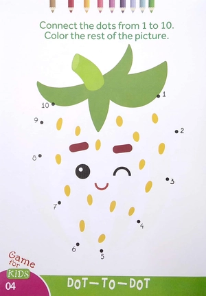 bộ dot to dot color - the rest of the picture - nối số và tô màu 5