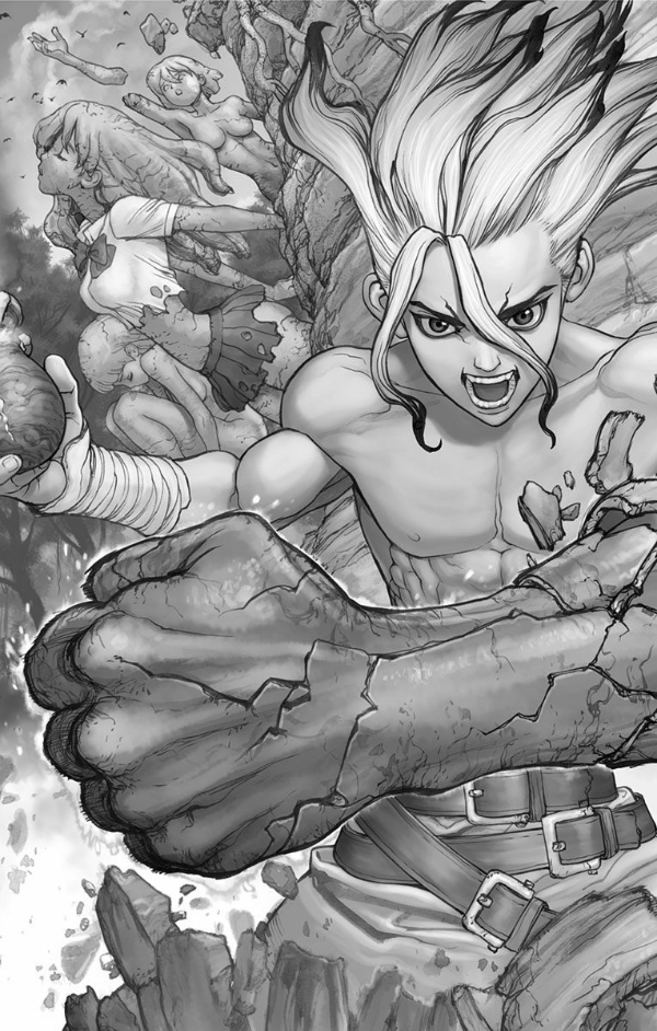 bộ dr. stone 1 (ジャンプコミックス)