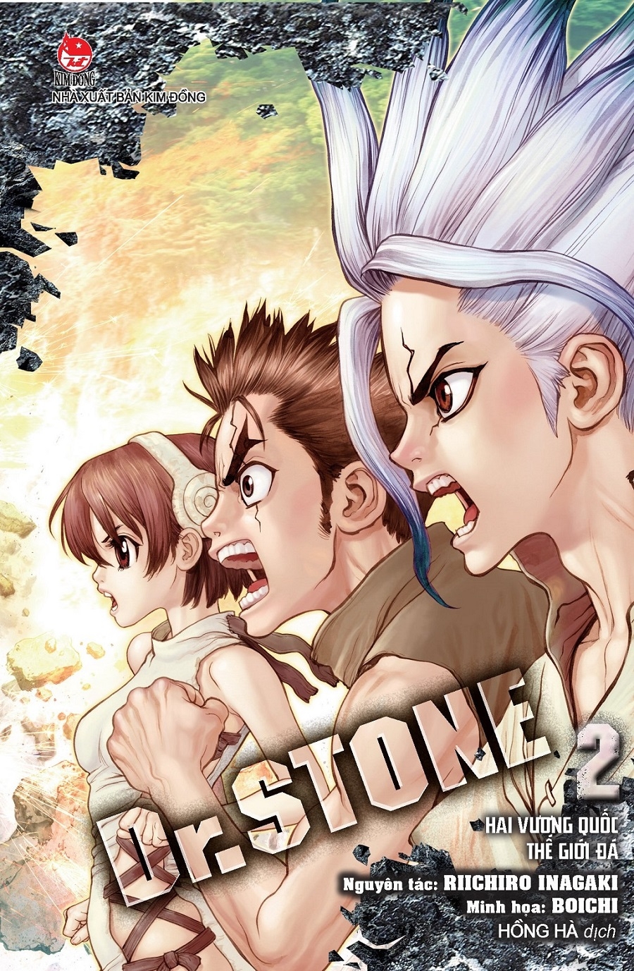 Bo
						
										
										Dr.STONE - Tap 2 - Hai Vuong Quoc The Gioi Da