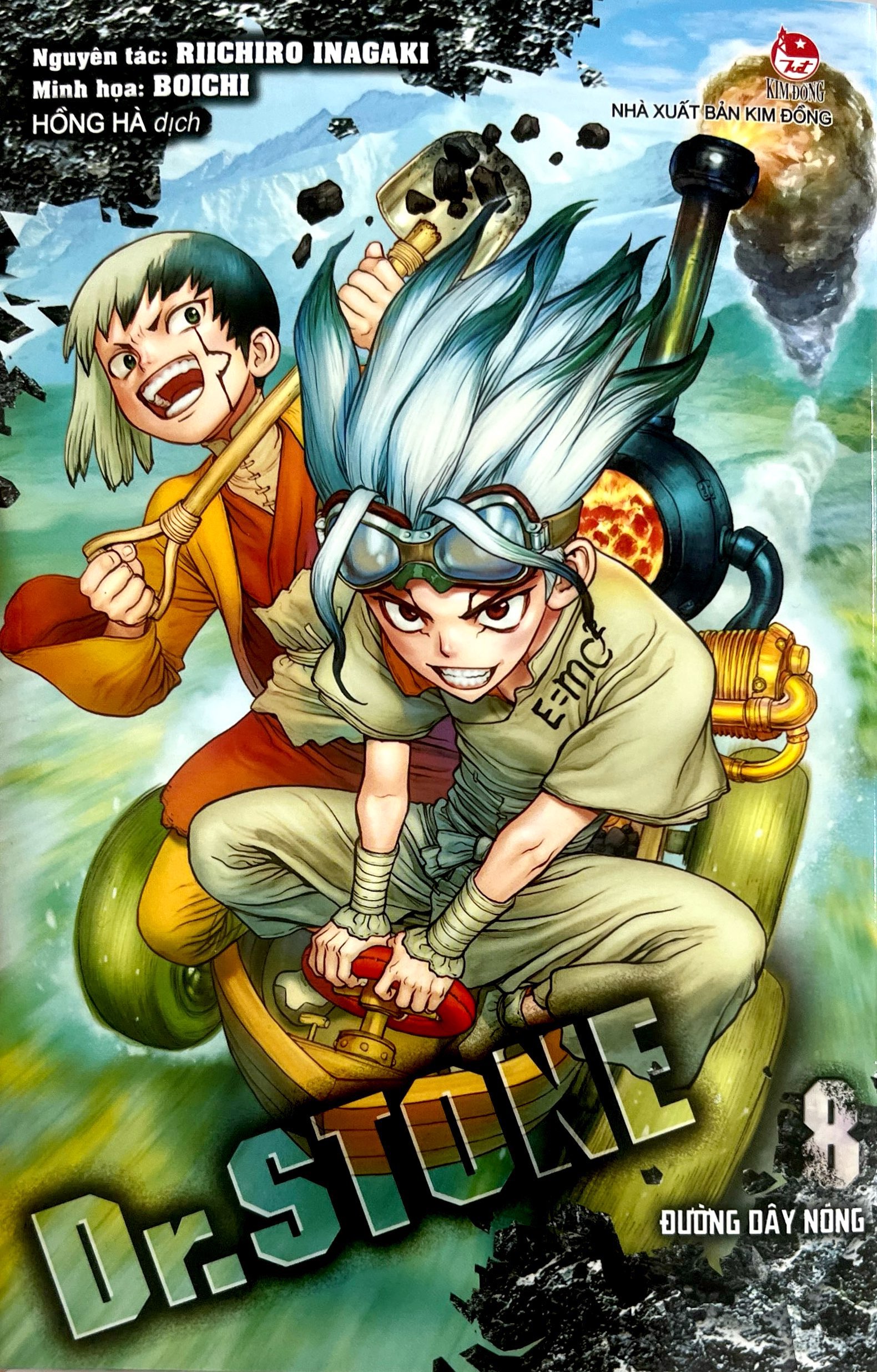 bộ dr.stone - tập 8 - đường dây nóng