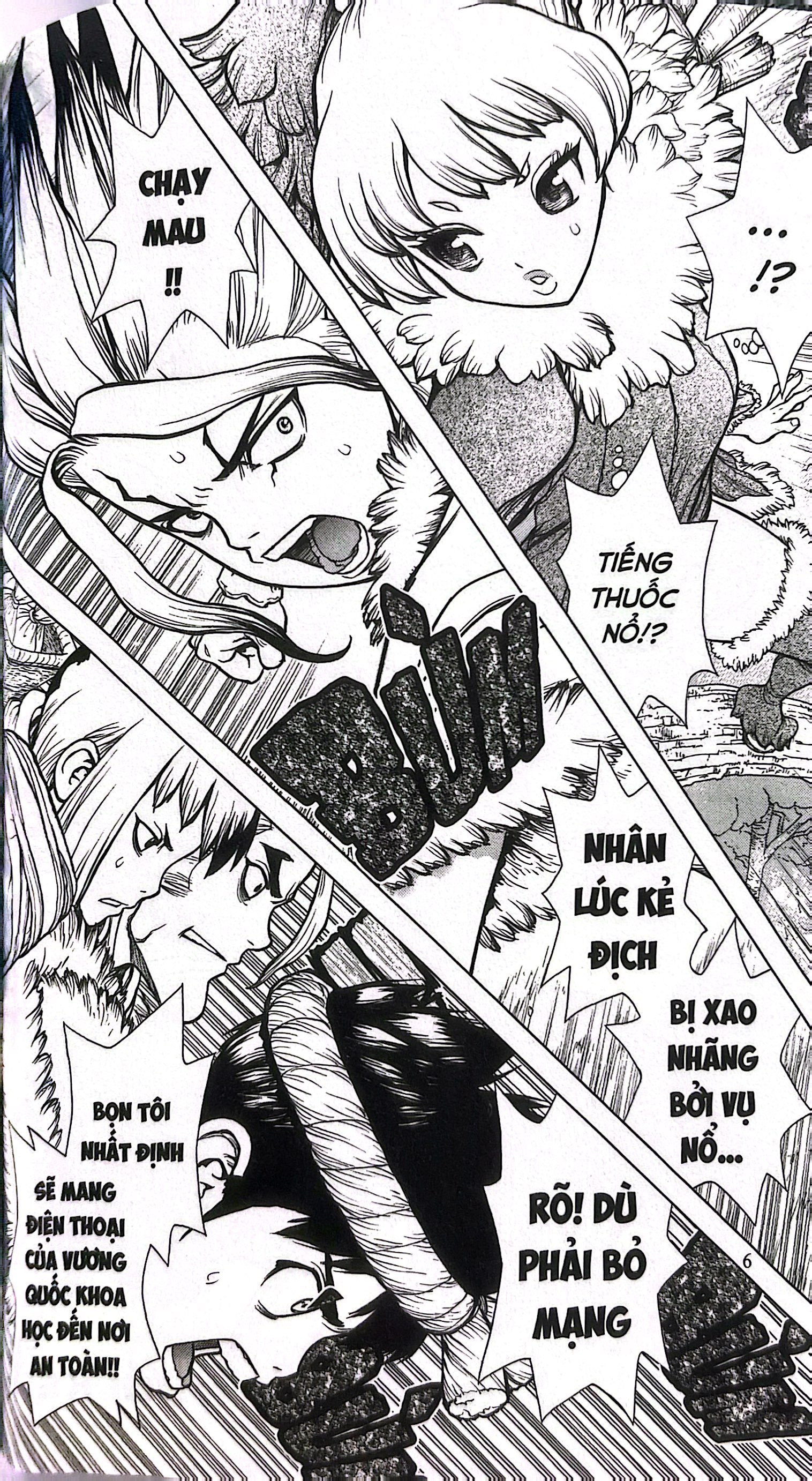 bộ dr.stone - tập 8 - đường dây nóng