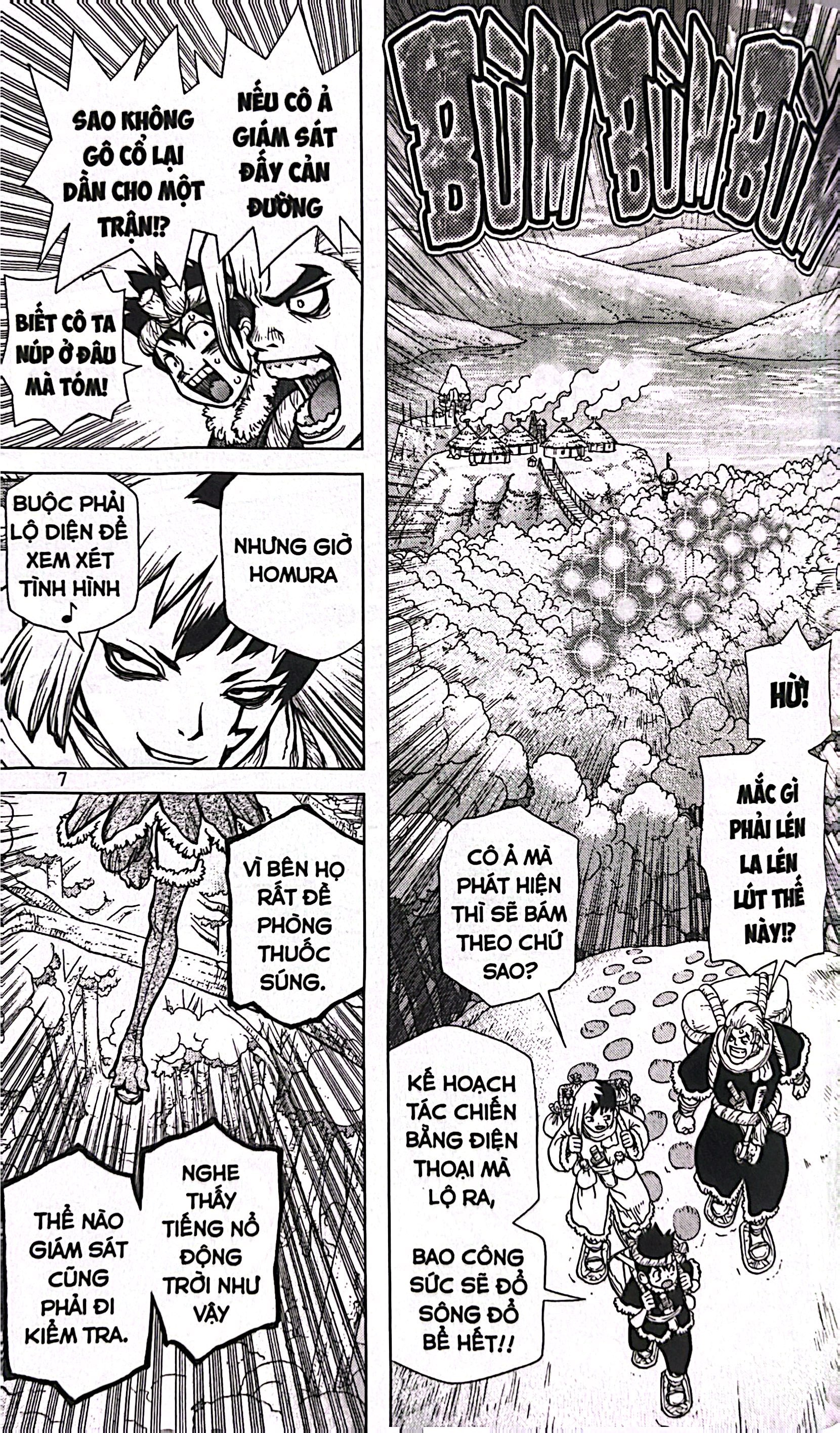 bộ dr.stone - tập 8 - đường dây nóng