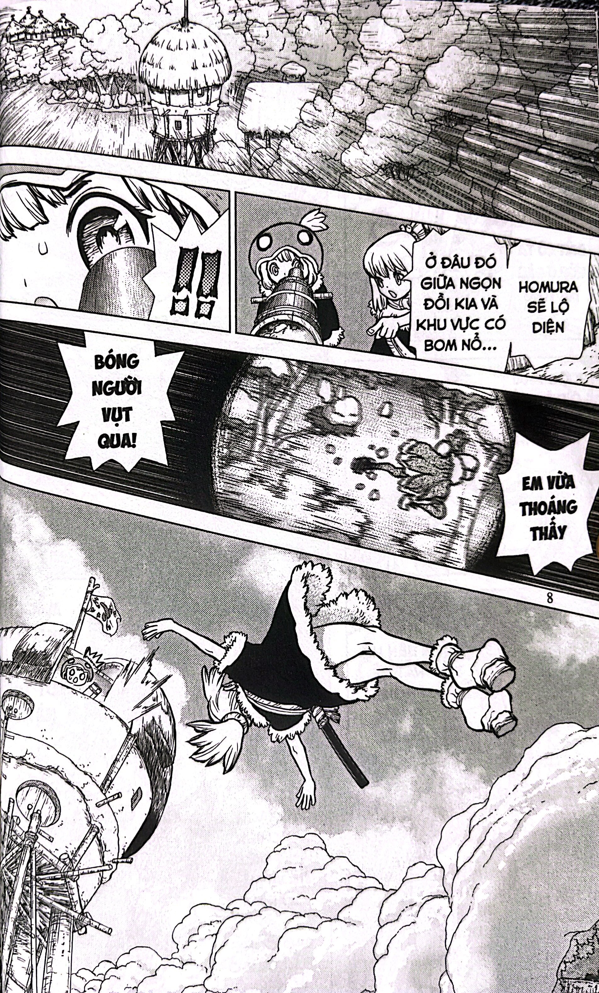 bộ dr.stone - tập 8 - đường dây nóng