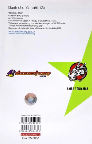 bộ dragon ball - 7 viên ngọc rồng - tập 10 - đại hội võ thuật lần thứ 22 (tái bản 2022)