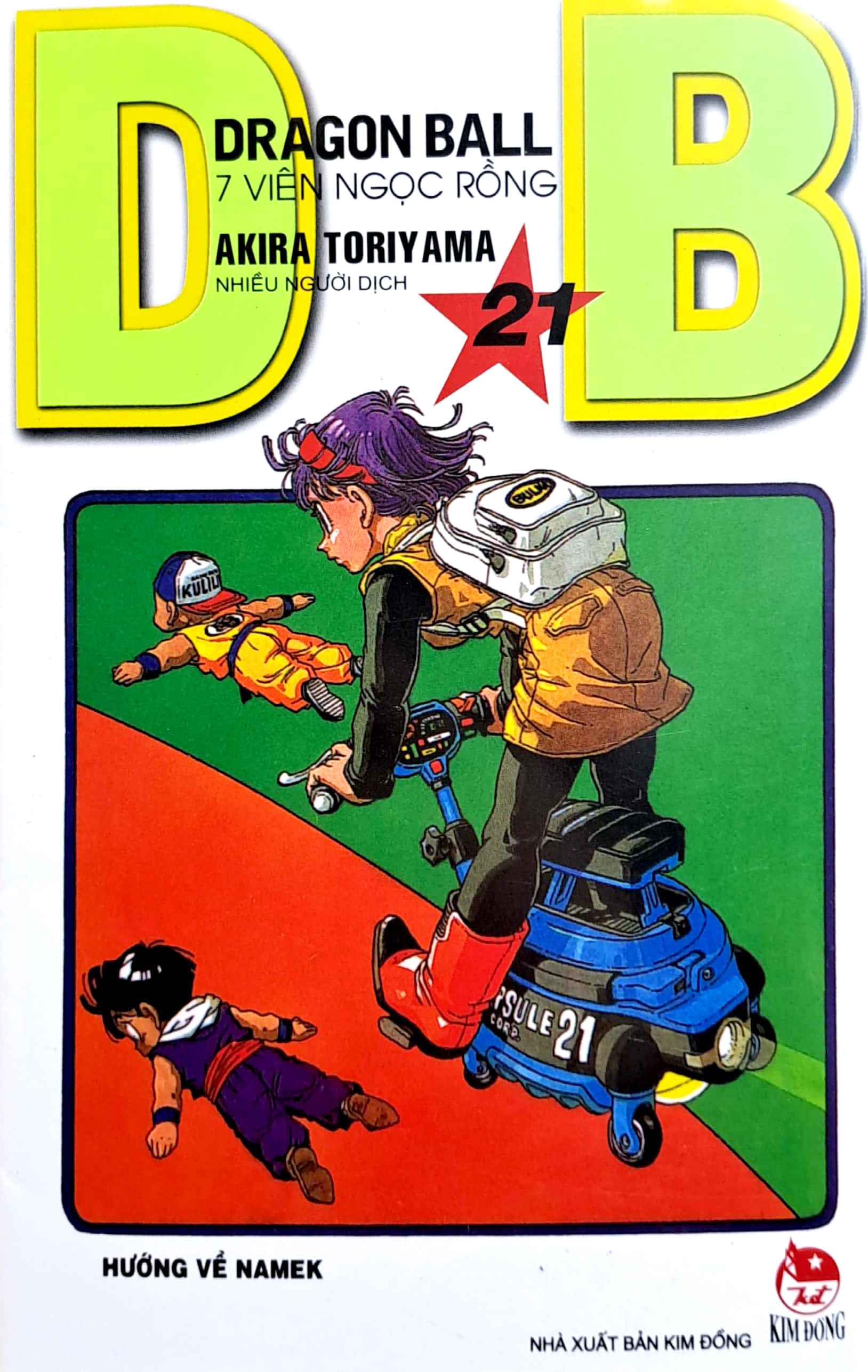 bộ dragon ball - 7 viên ngọc rồng - tập 21 - hướng về namek (tái bản 2022)