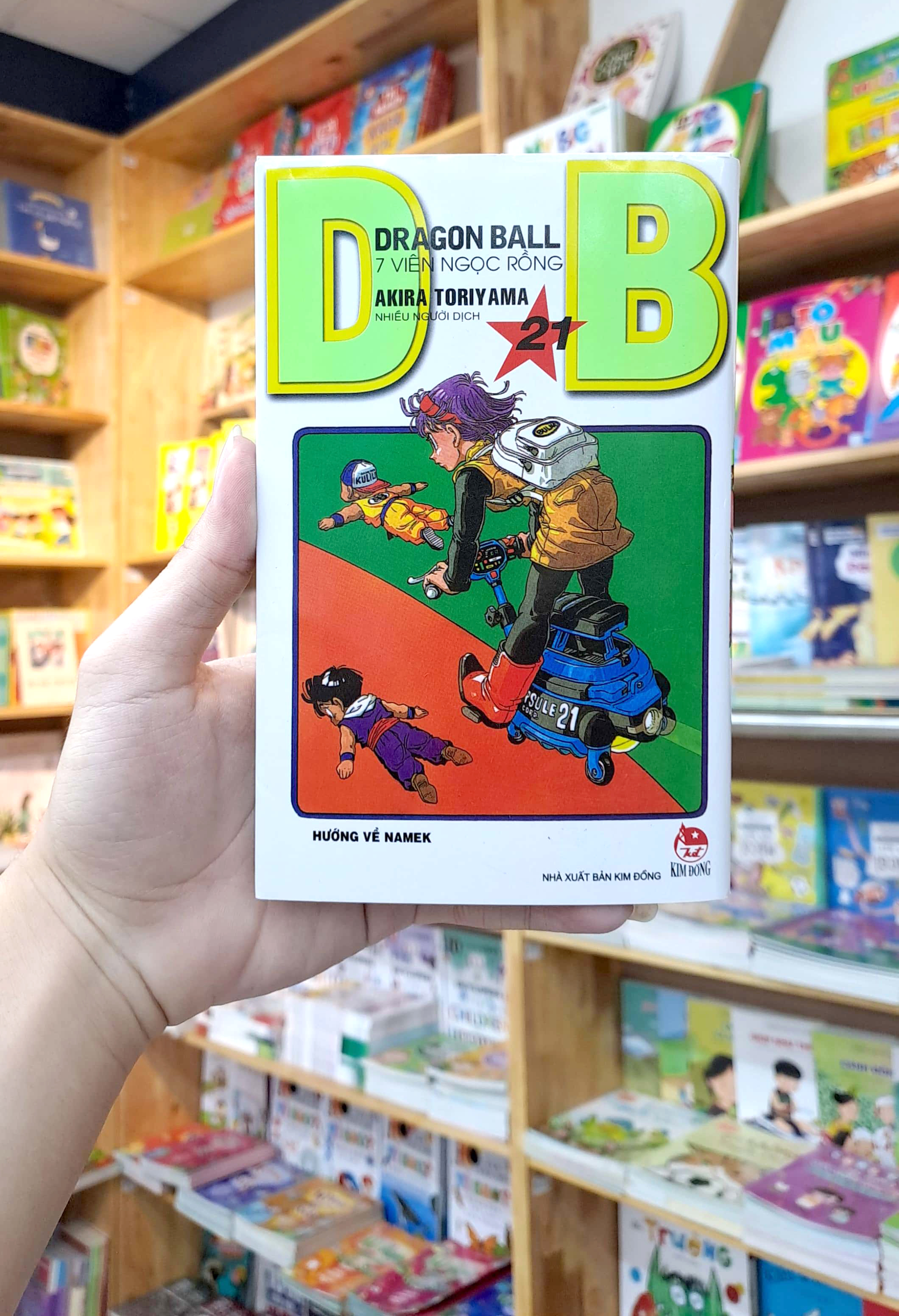 bộ dragon ball - 7 viên ngọc rồng - tập 21 - hướng về namek (tái bản 2022)