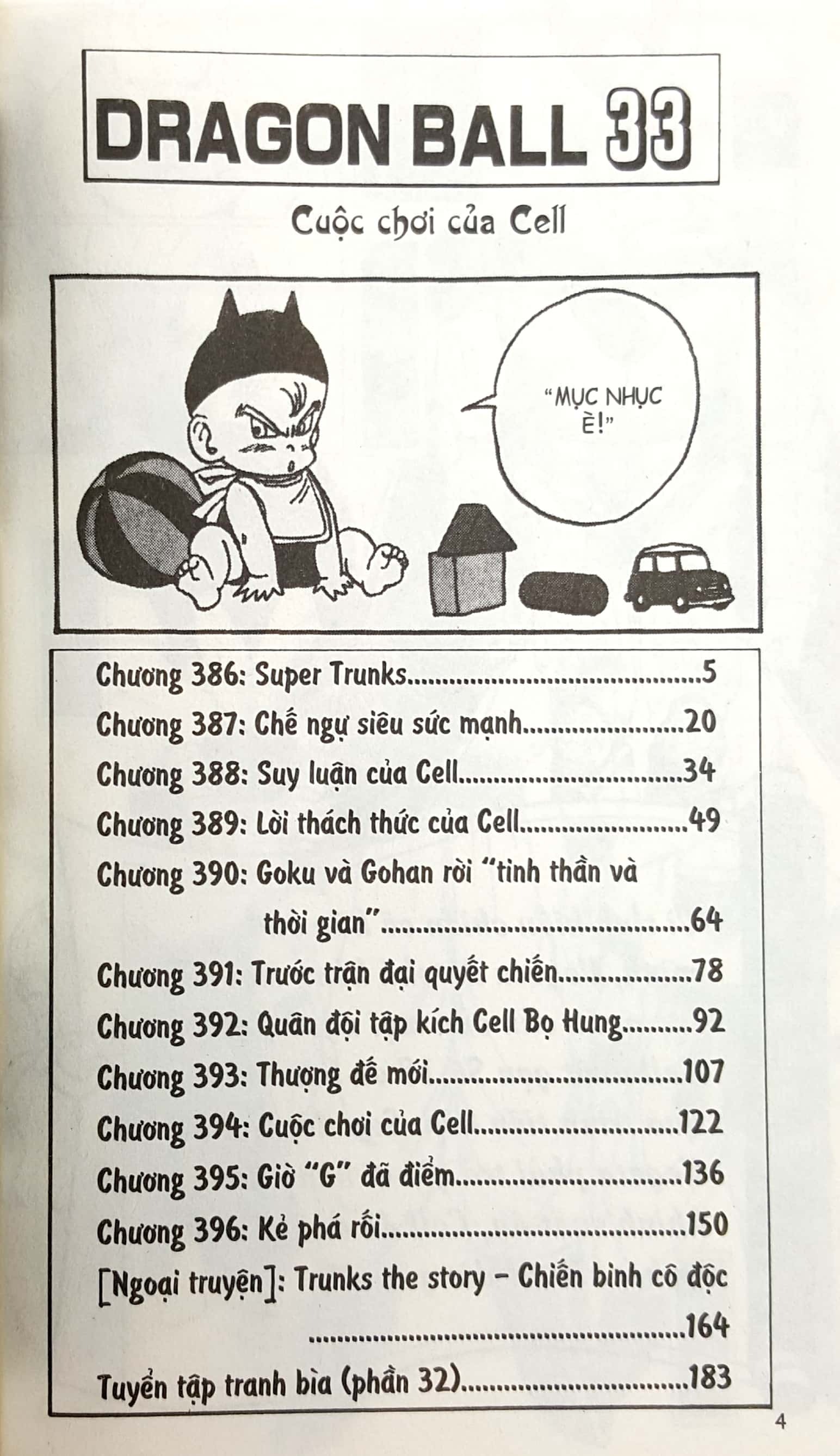 Bo
						
										
										Dragon Ball - 7 Vien Ngoc Rong - Tap 33 - Ngoai Truyen Ve Trunks (Tai Ban 2025)