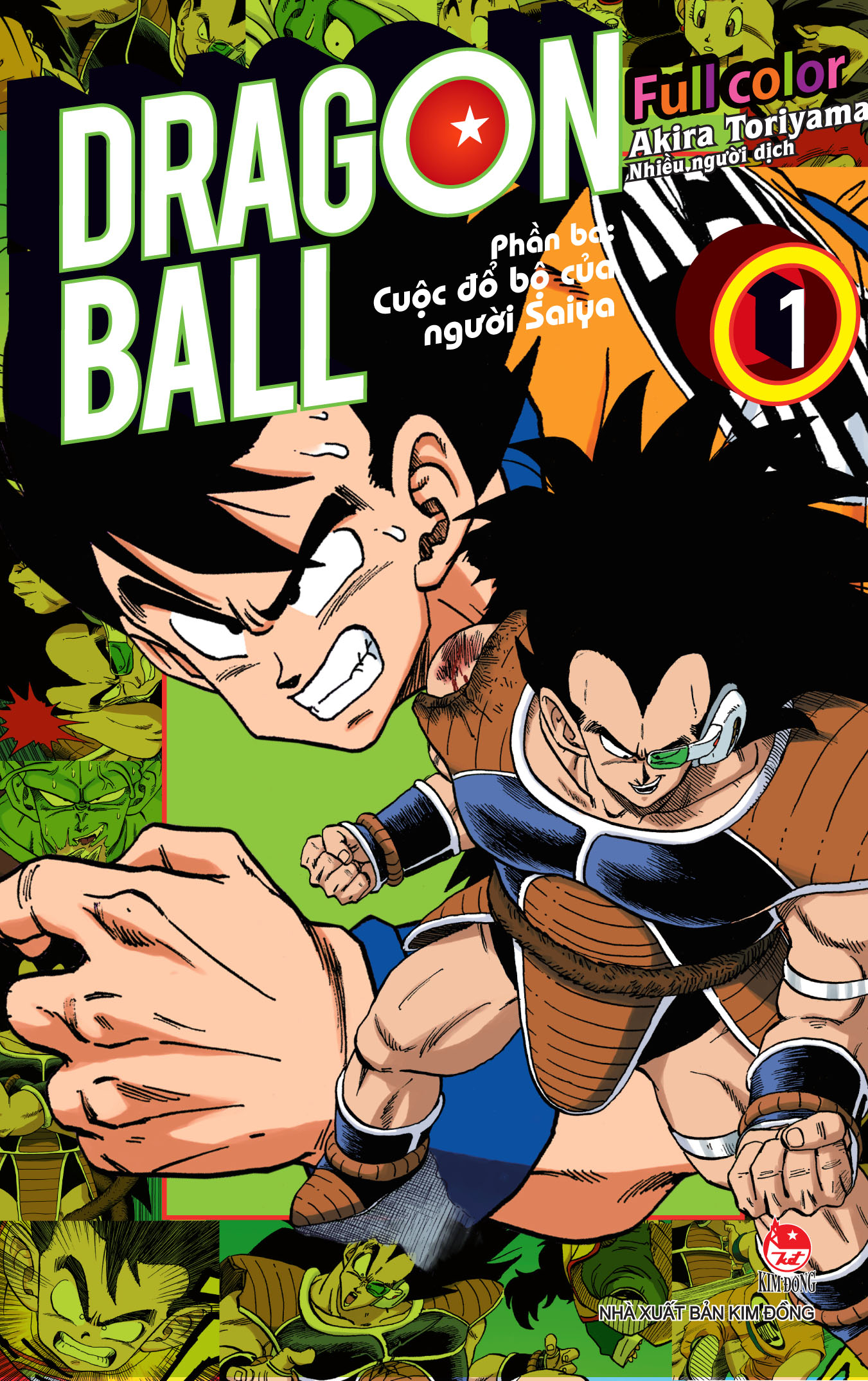 Bo
						
										
										Dragon Ball Full Color - Phan Ba - Cuoc Do Bo Cua Nguoi Saiya - Tap 1 (Tai Ban 2025)
