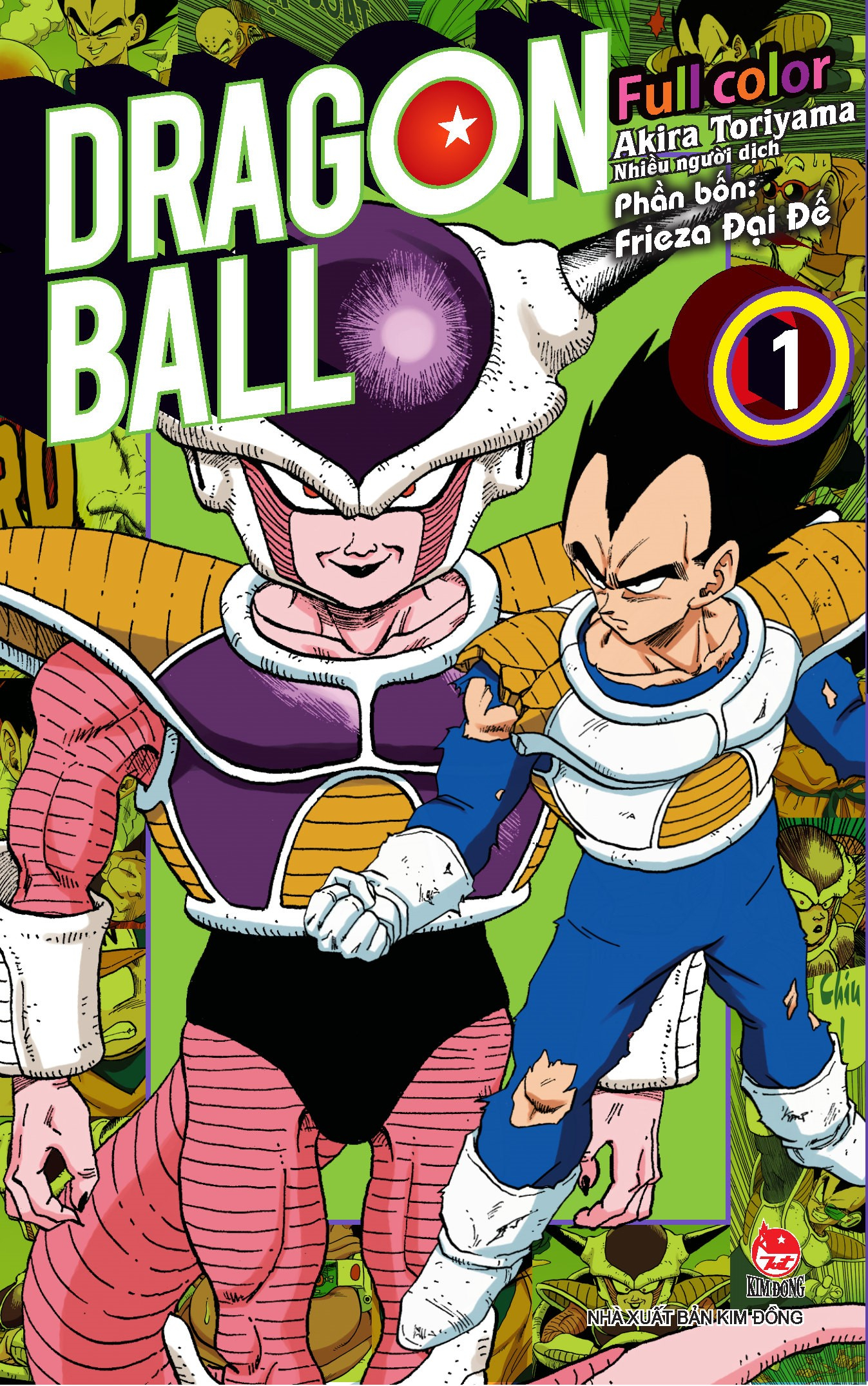 Bo
						
										
										Dragon Ball Full Color - Phan Bon - Frieza Dai De - Tap 1 (Tai Ban 2025)
