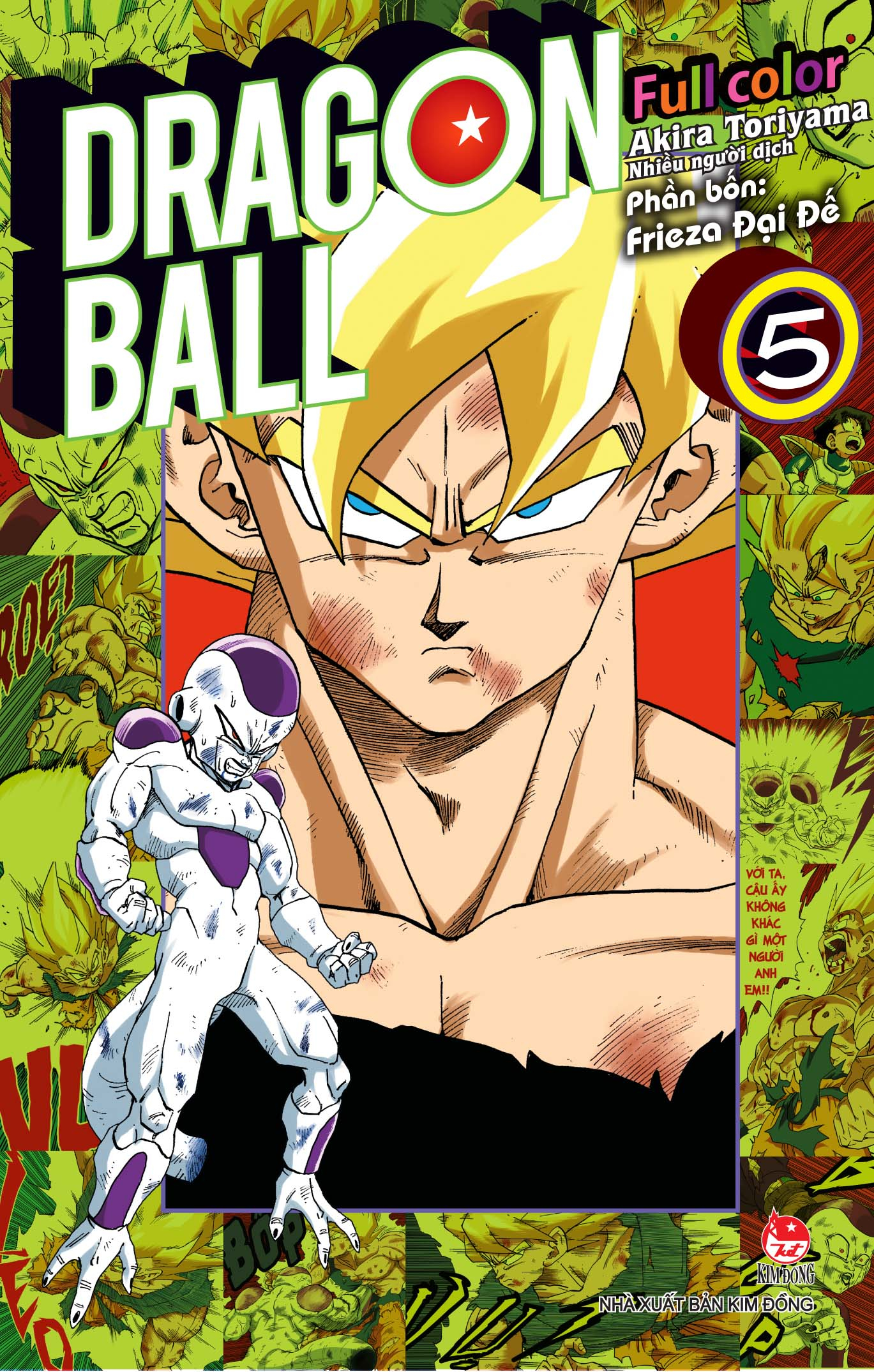 Bo
						
										
										Dragon Ball Full Color - Phan Bon - Frieza Dai De - Tap 5 (Tai Ban 2025)