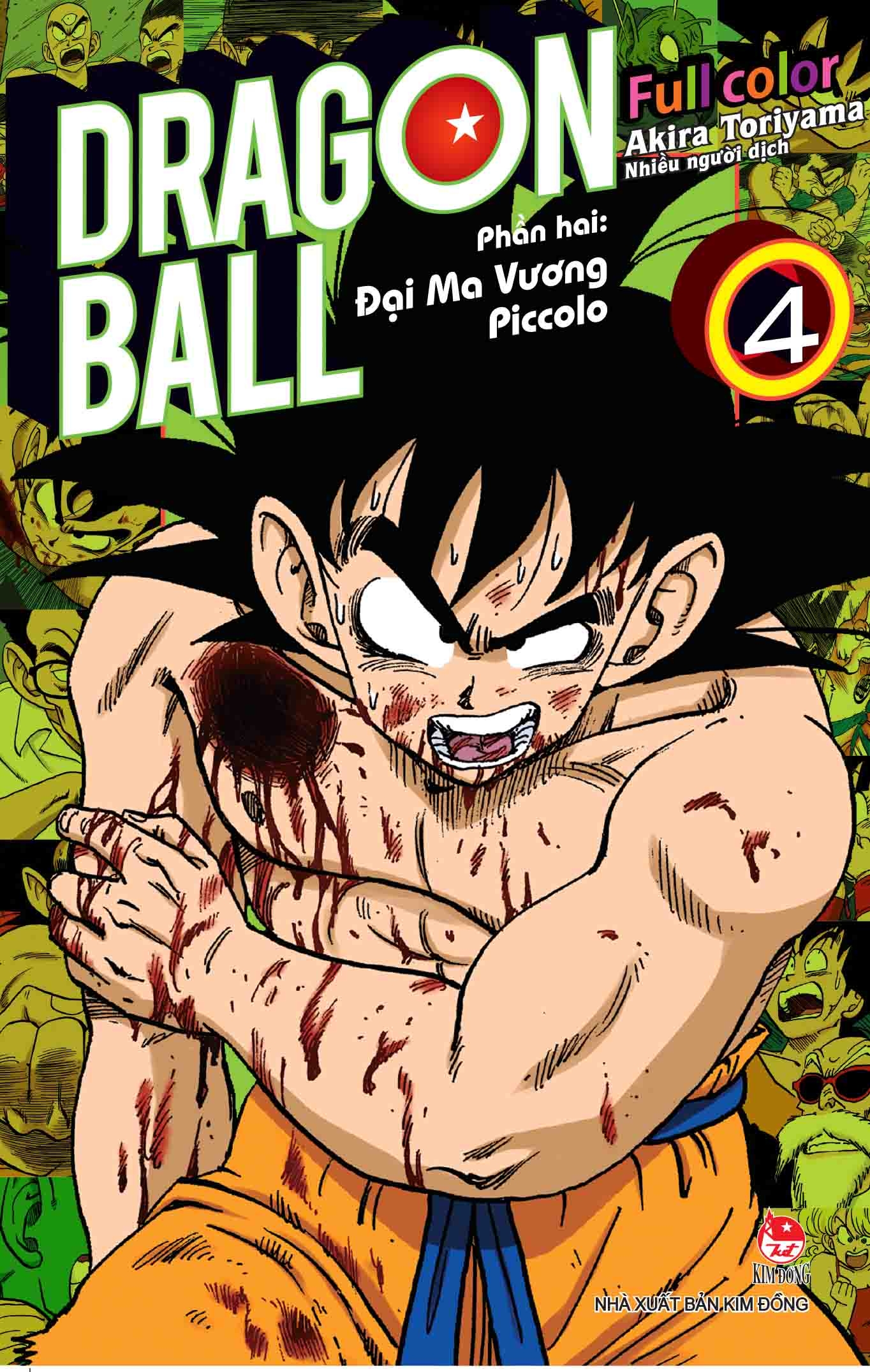 bộ dragon ball full color - phần hai - đại ma vương piccolo - tập 4