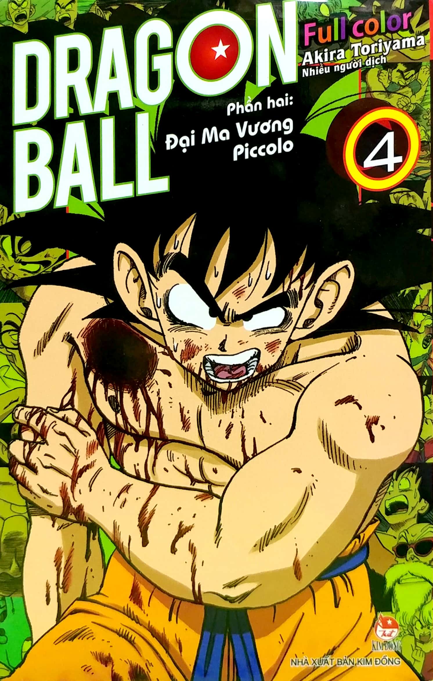 bộ dragon ball full color - phần hai - đại ma vương piccolo - tập 4