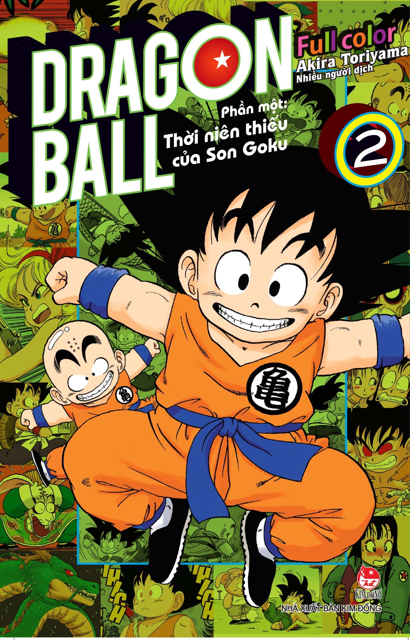 bộ dragon ball full color - phần một - thời niên thiếu của son goku - tập 2