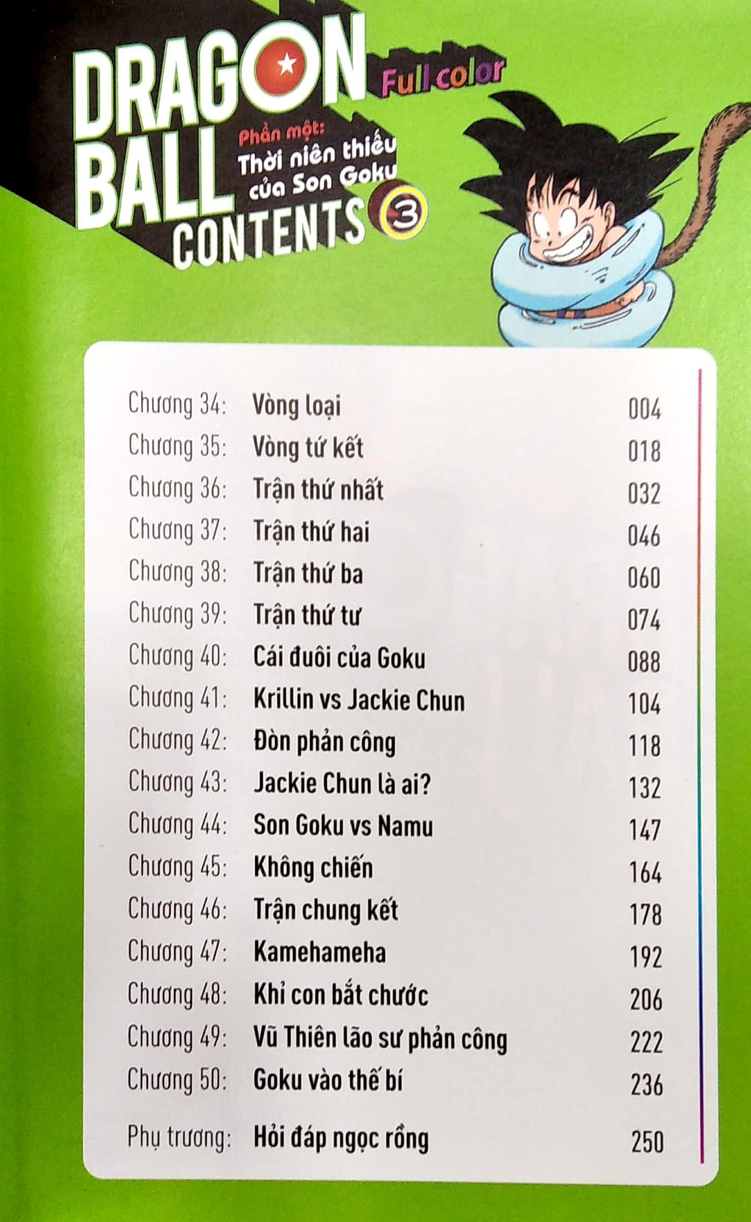 Bộ
						
										
										Dragon Ball Full Color - Phần Một - Thời Niên Thiếu Của Son Goku - Tập 3