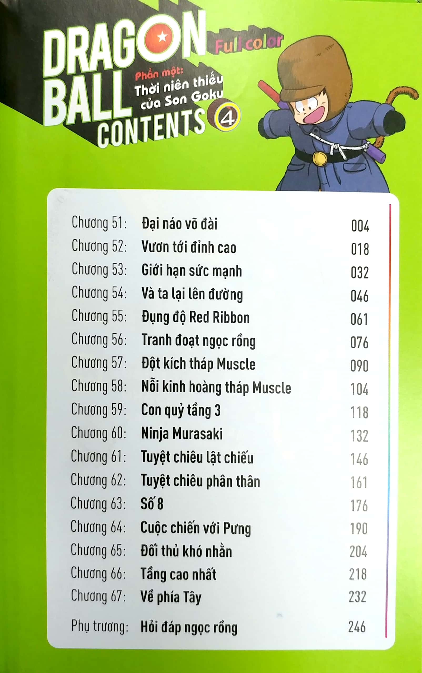 Bộ Dragon Ball Full Color - Phần Một - Thời Niên Thiếu Của Son Goku - Tập 4