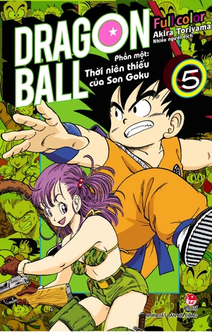 bộ dragon ball full color - phần một - thời niên thiếu của son goku - tập 5