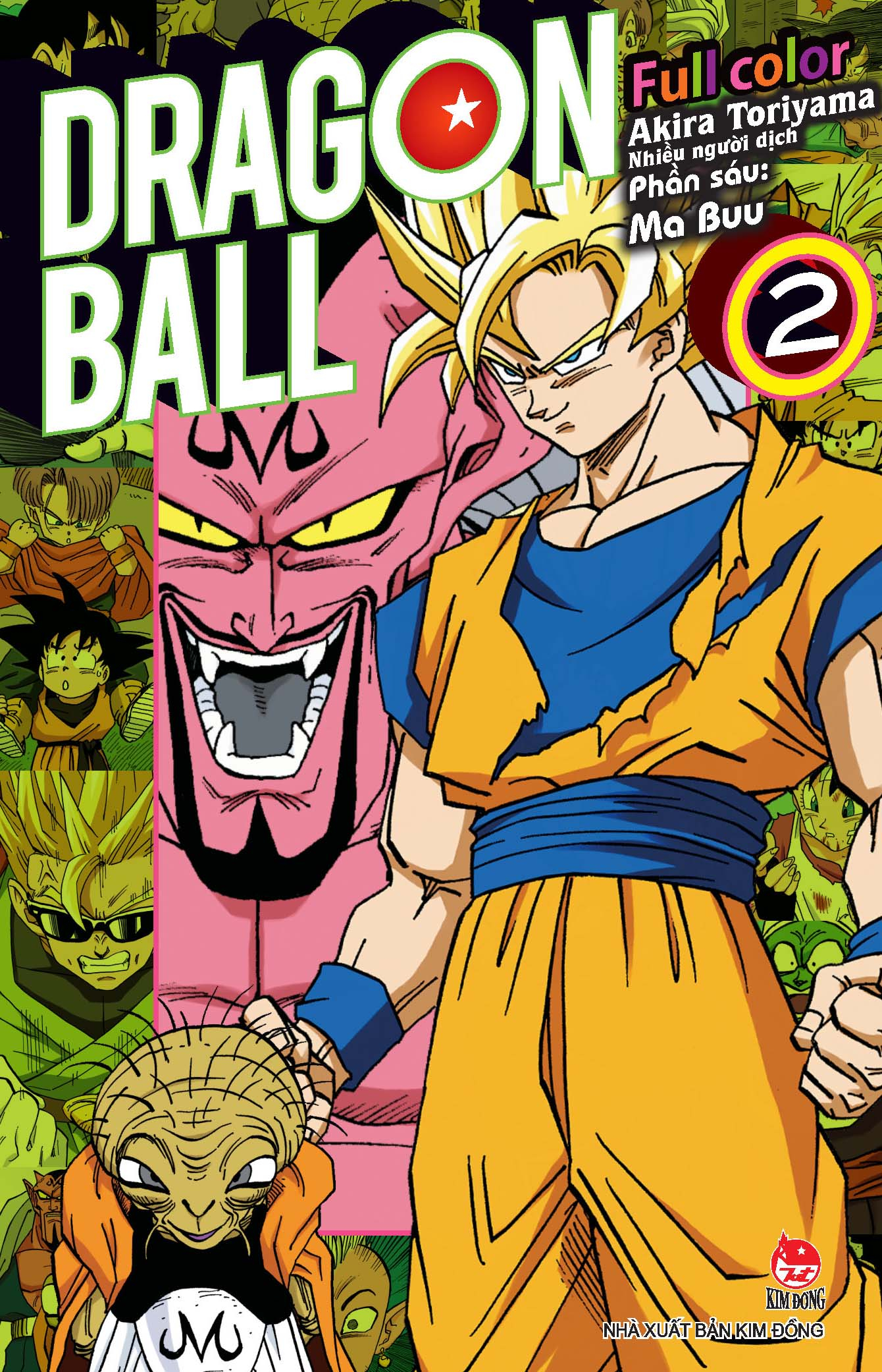 bộ dragon ball full color - phần sáu - ma buu - tập 2