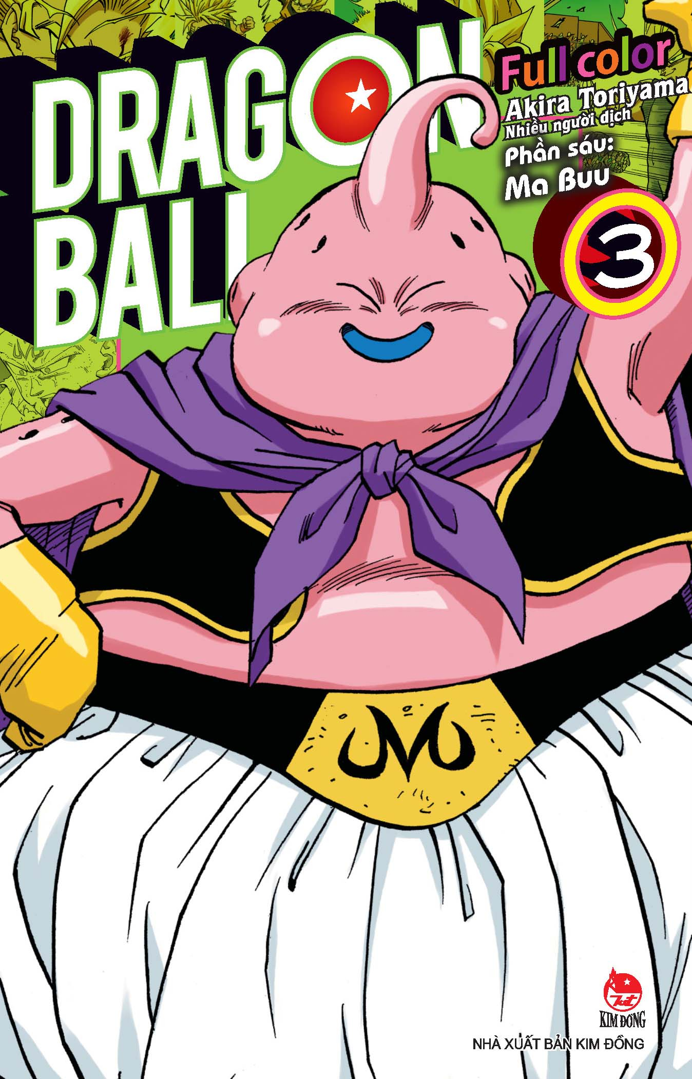 bộ dragon ball full color - phần sáu - ma buu - tập 3