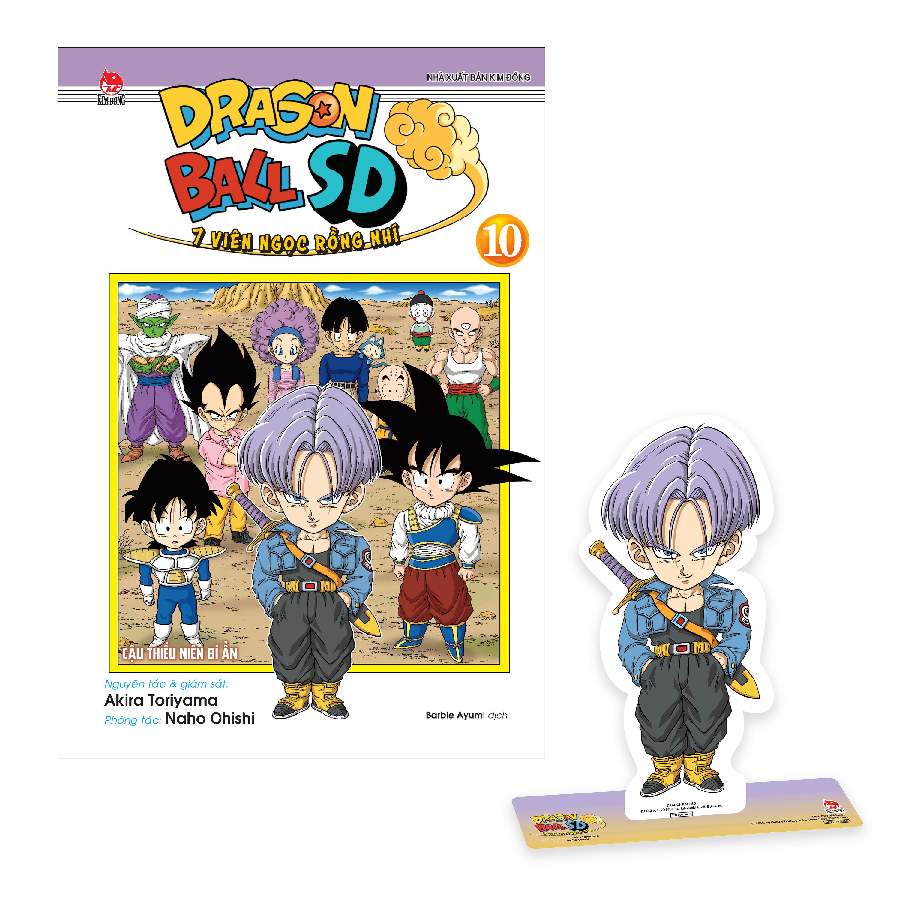 Bo
						
										
										Dragon Ball SD - 7 Vien Ngoc Rong Nhi - Tap 10 - Cau Thieu Nien Bi An - Tang Kem Standee Ivory