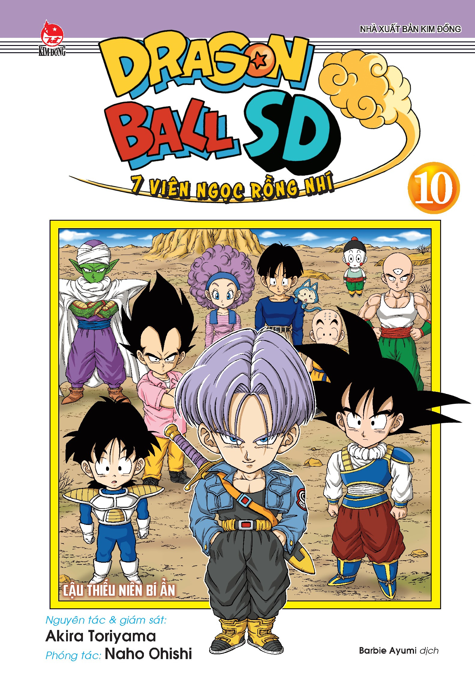 Bo
						
										
										Dragon Ball SD - 7 Vien Ngoc Rong Nhi - Tap 10 - Cau Thieu Nien Bi An - Tang Kem Standee Ivory