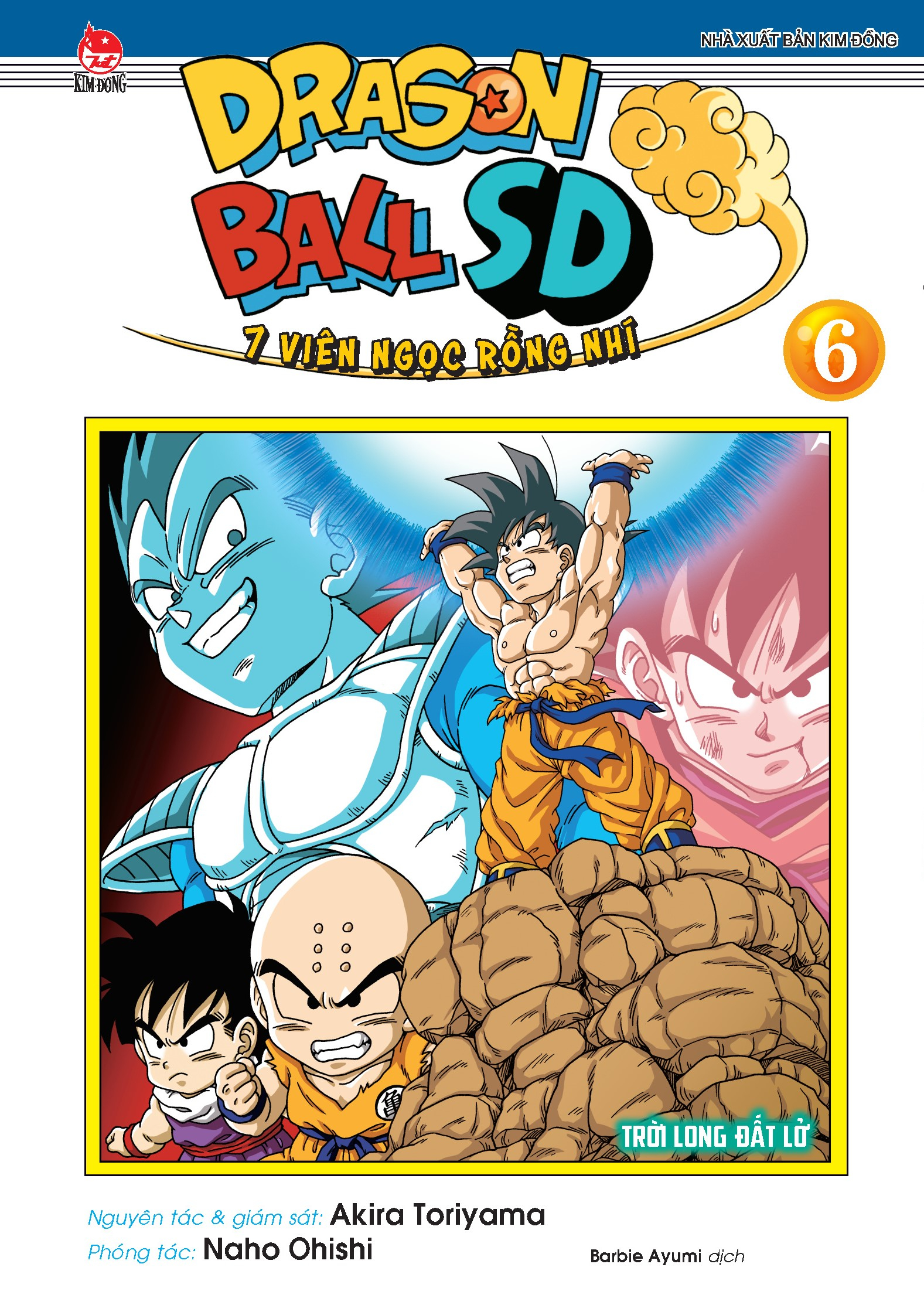 Bo
						
										
										Dragon Ball SD - 7 Vien Ngoc Rong Nhi - Tap 6 - Troi Long Dat Lo - Tang Kem Standee