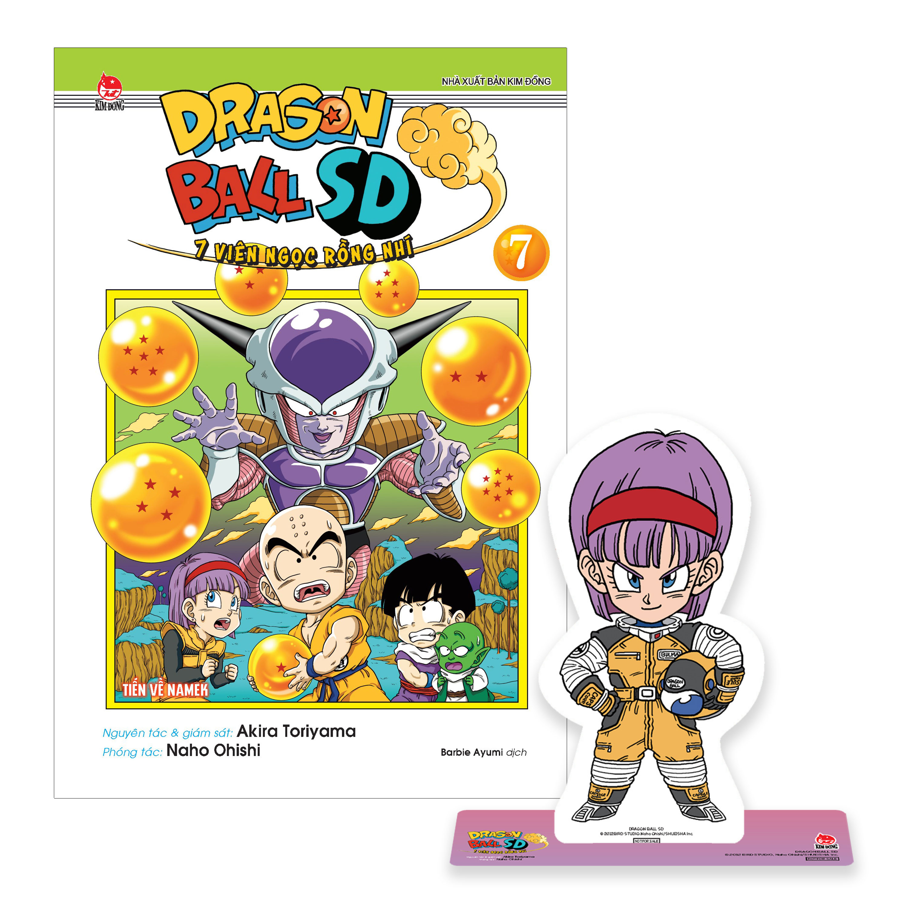 Bộ
						
										
										Dragon Ball SD - 7 Viên Ngọc Rồng Nhí - Tập 7 - Tiến Về Namek - Tặng Kèm Standee
