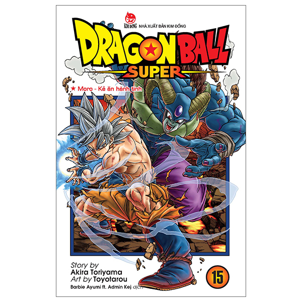 bộ dragon ball super - tập 15 - moro - kẻ ăn hành tinh