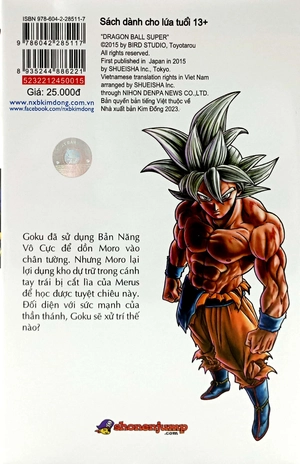 bộ dragon ball super - tập 15 - moro - kẻ ăn hành tinh