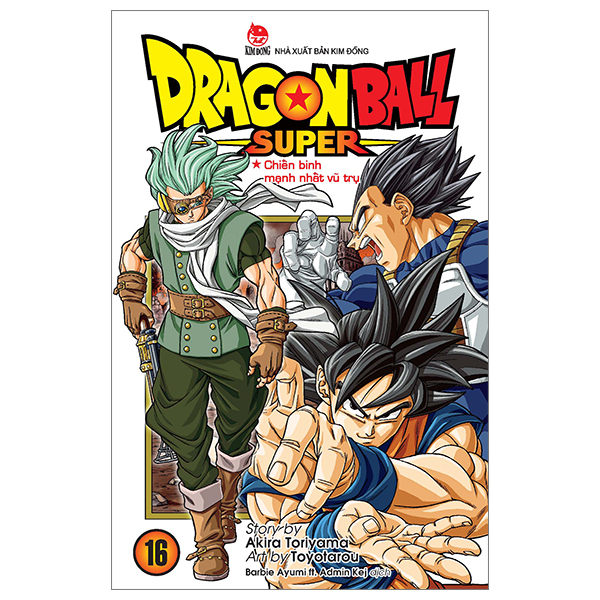 bộ dragon ball super - tập 16 - chiến binh mạnh nhất vũ trụ