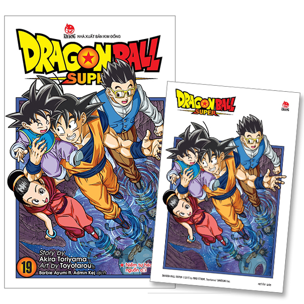 bộ dragon ball super - tập 19 - niềm tự hào nguồn cội - tặng kèm postcard