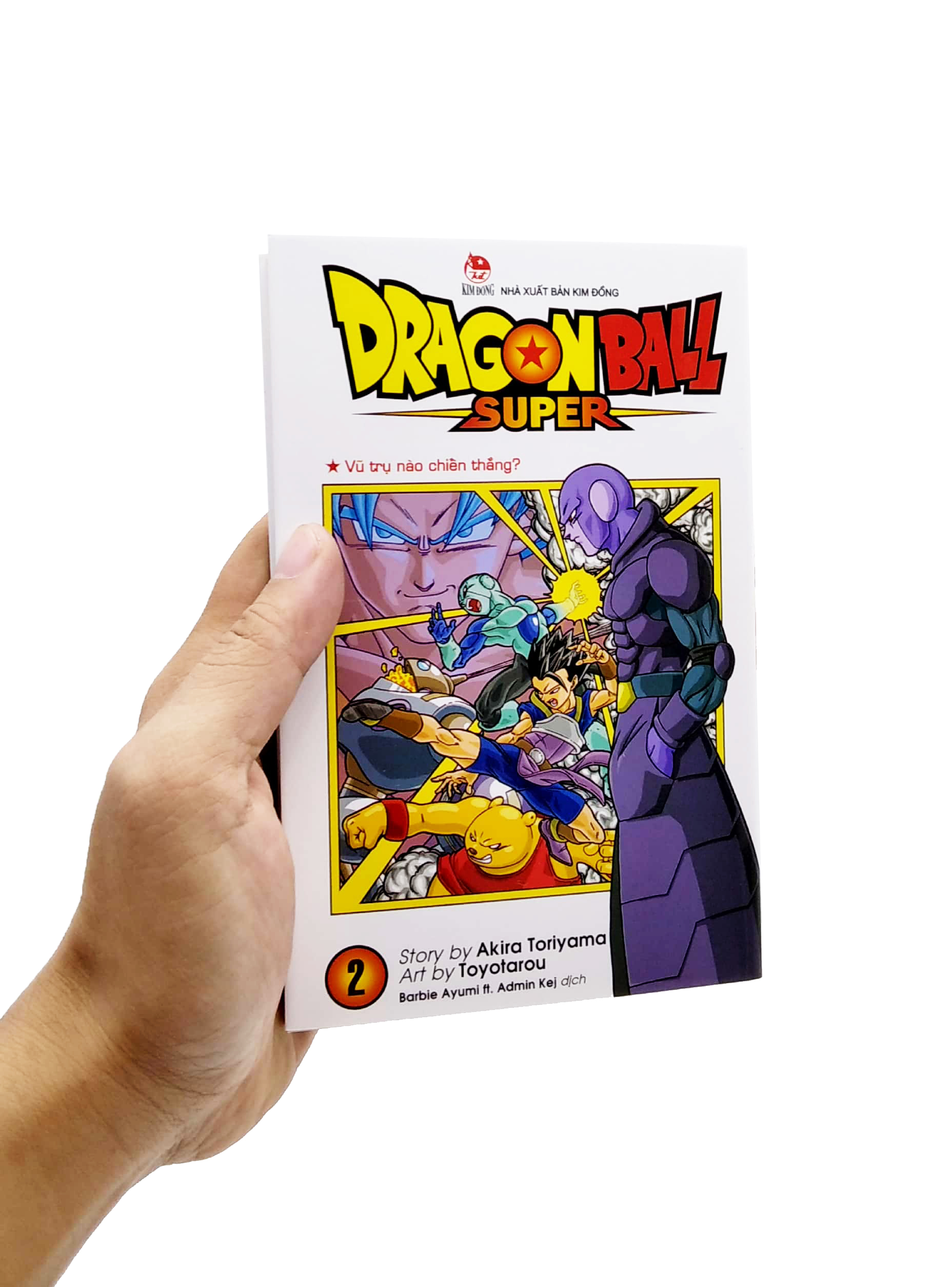 bộ dragon ball super - tập 2 - vũ trụ nào chiến thắng? (tái bản 2022)