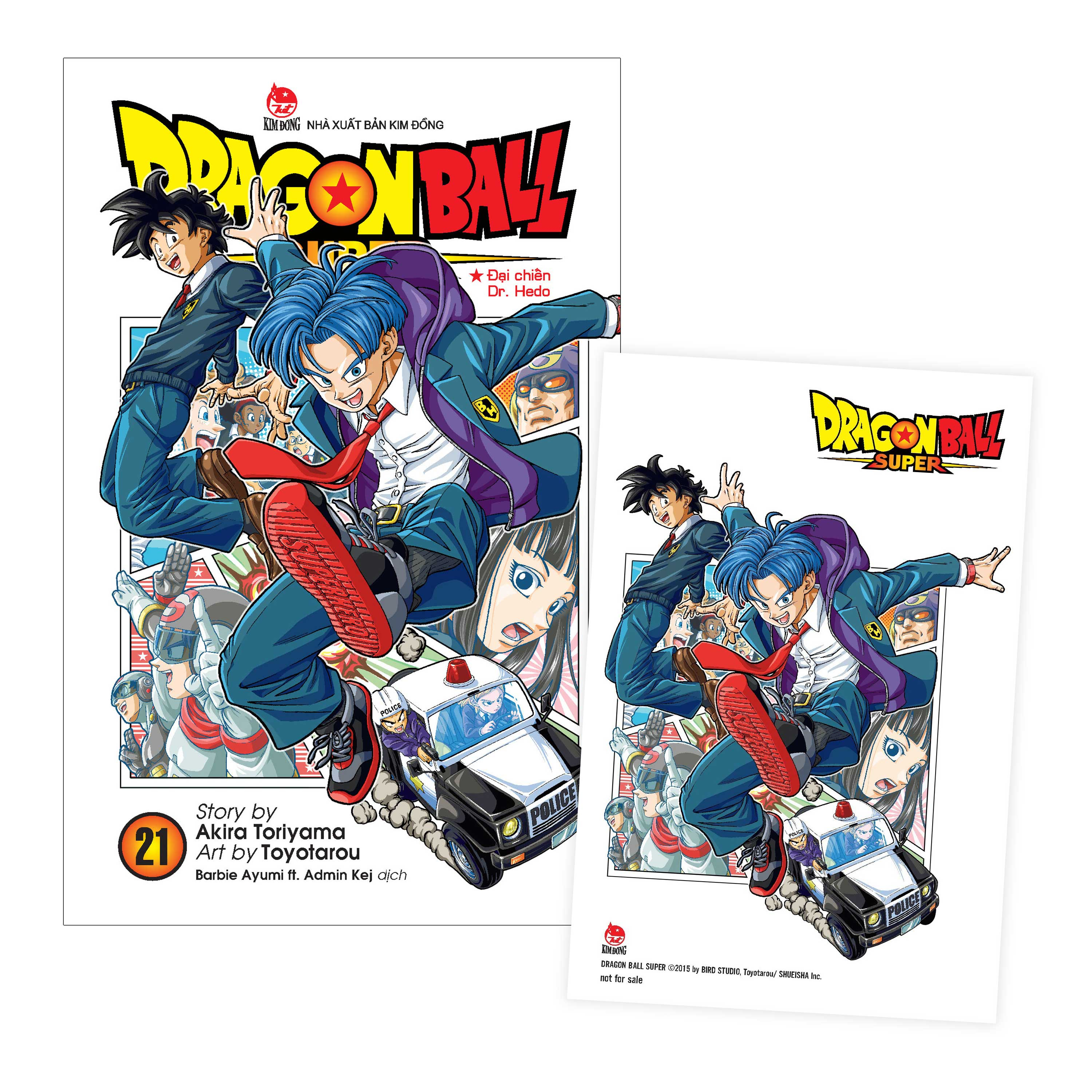 Bo
						
										
										Dragon Ball Super - Tap 21 - Dai Chien Dr. Hedo - Tang Kem Postcard