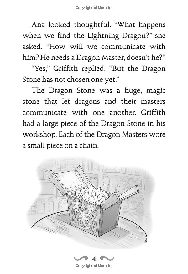 bộ dragon masters #7: search for the lightning dragon: a branches book