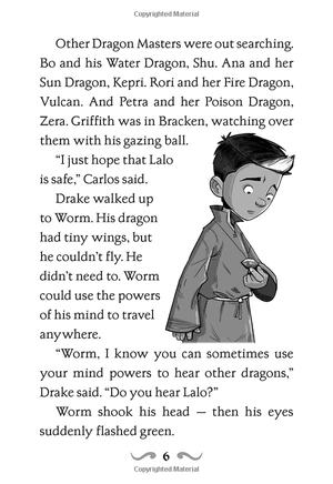 bộ dragon masters #8: roar of the thunder dragon